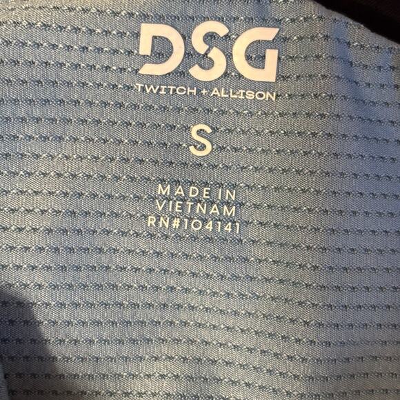 DSG NWOT Women Blue Crater Lake Multi Short One Shoulder Athletic Dress Small - Picture 4 of 7